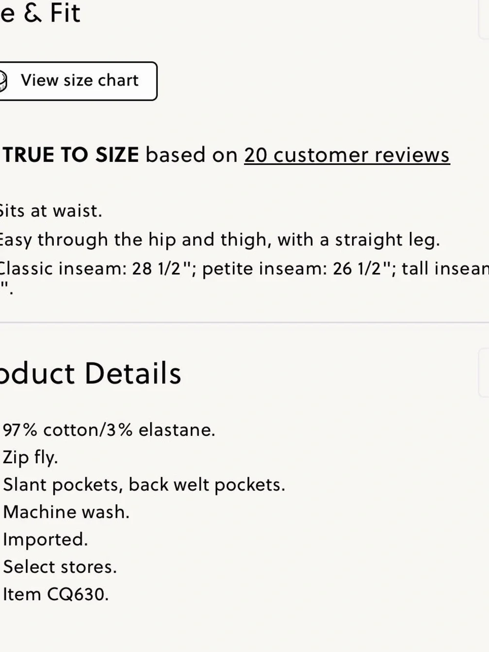 Women’s J Crew High Rise Girlfriend ChinoPants
